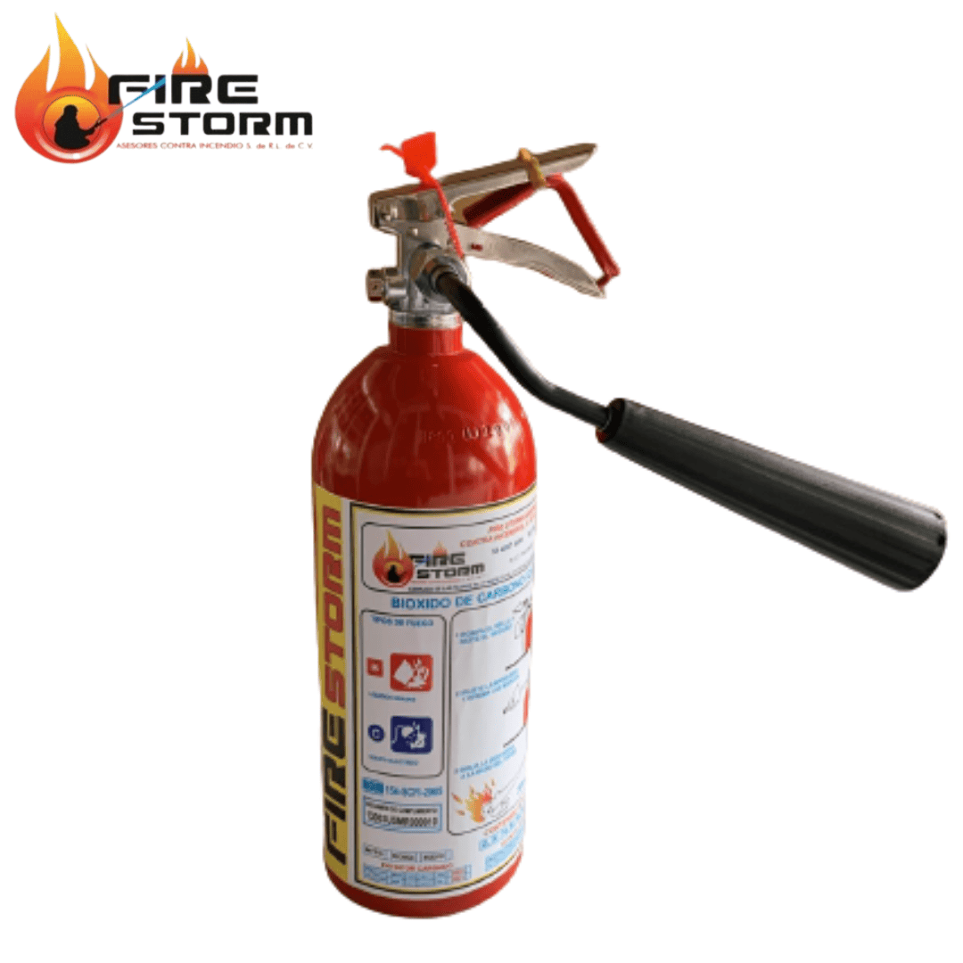 Extintores de bióxido de carbono 5, 10, 15, y 20 libras Fire Storm