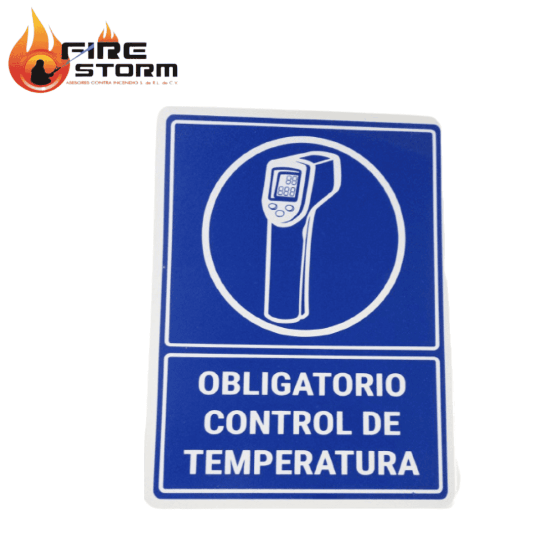 Señales informativas en estireno varias medidas 