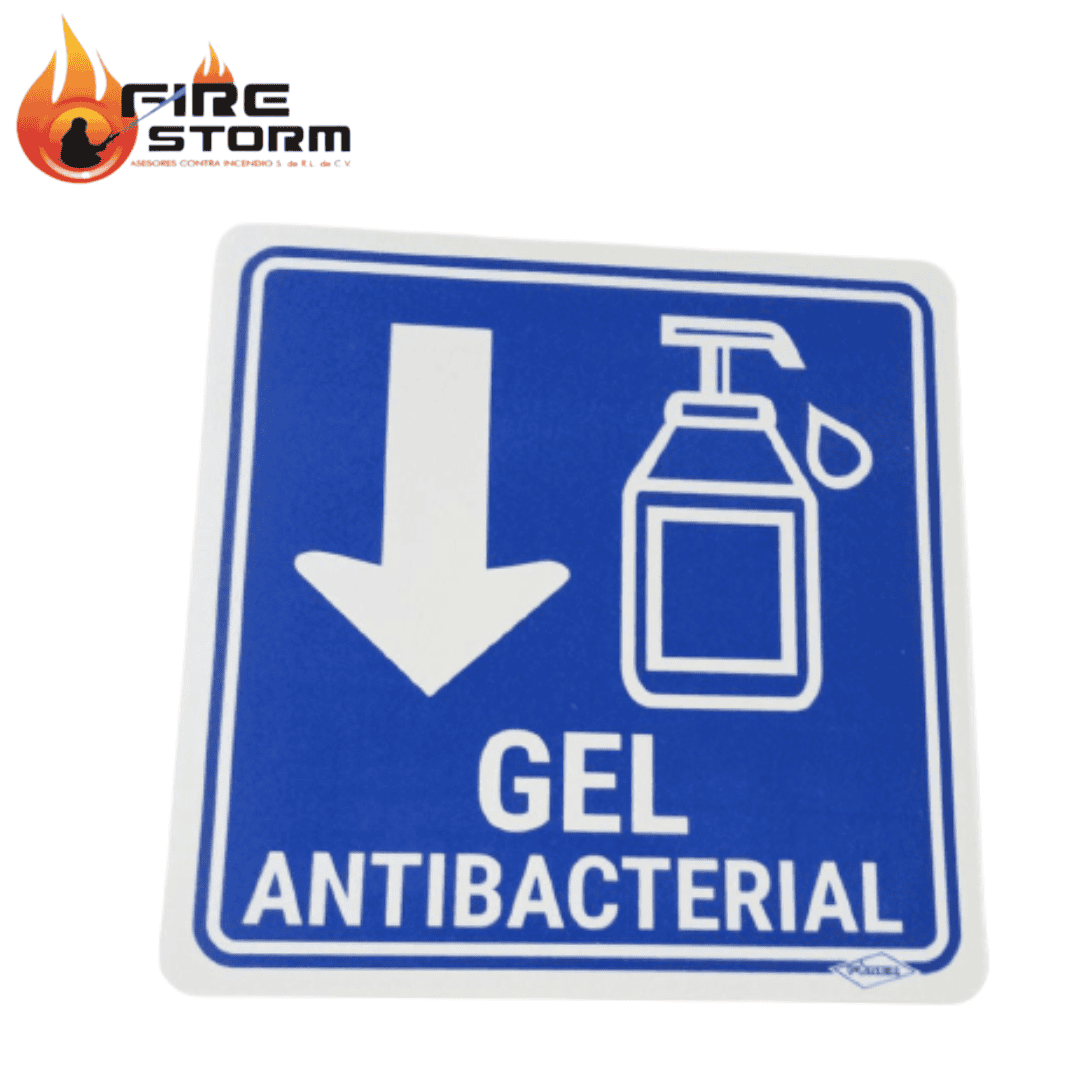 Señales informativas en estireno varias medidas 