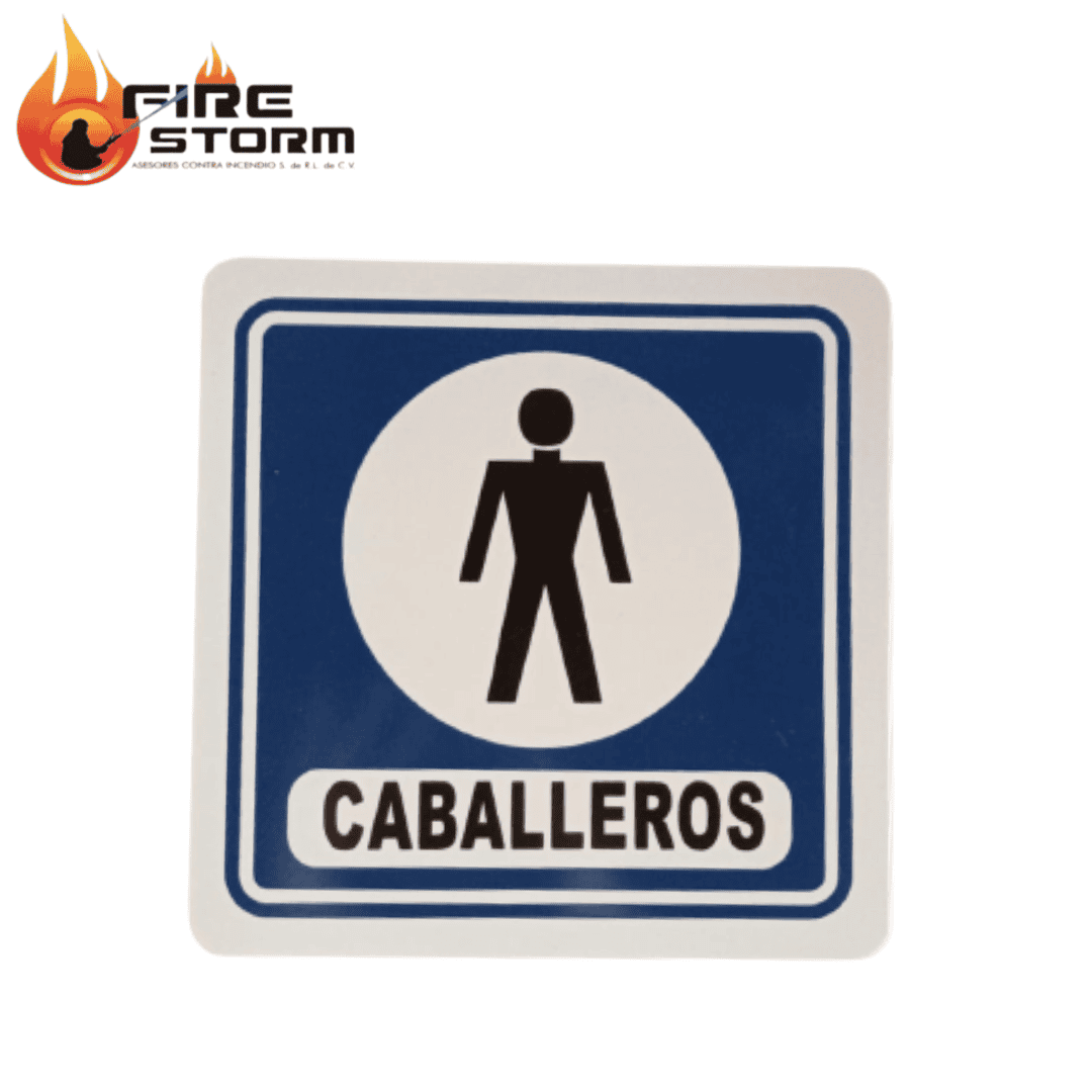 Señales informativas en estireno varias medidas 