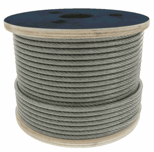 CABLE DE ACERO ALMA DE ACERO IWRC 6X26 7/8