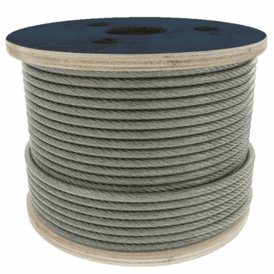 CABLE DE ACERO ALMA DE ACERO IWRC 6X36 5/8