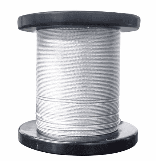 CABLE DE ACERO GALVANIZADO 7X7 1/16