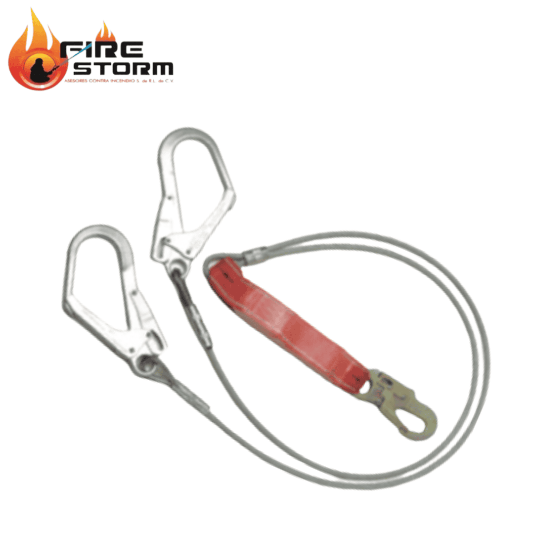 Lineas de vida doble brazo gancho grande Fire Storm