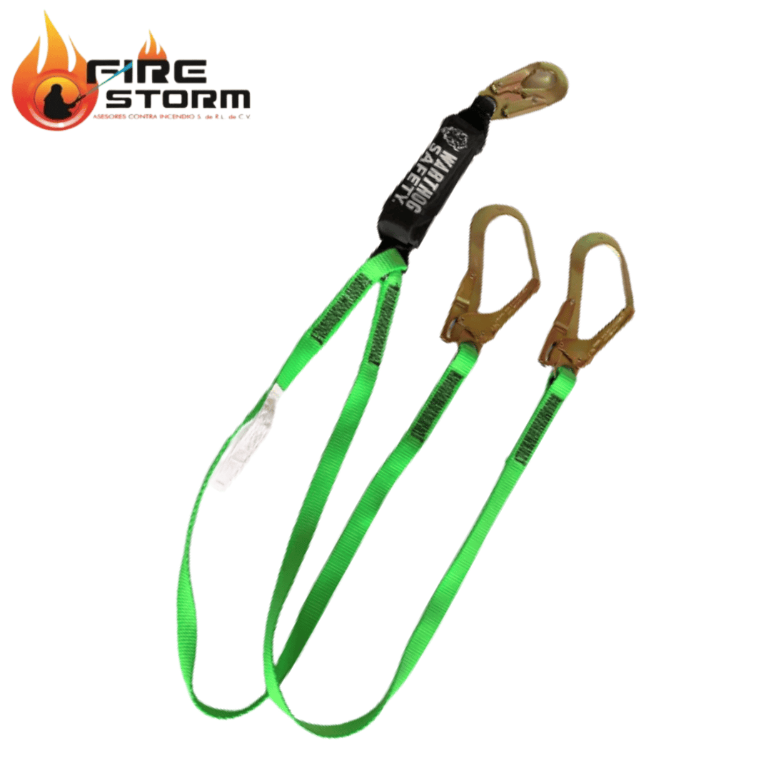Lineas de vida para trabajos en altura doble brazo Fire Storm