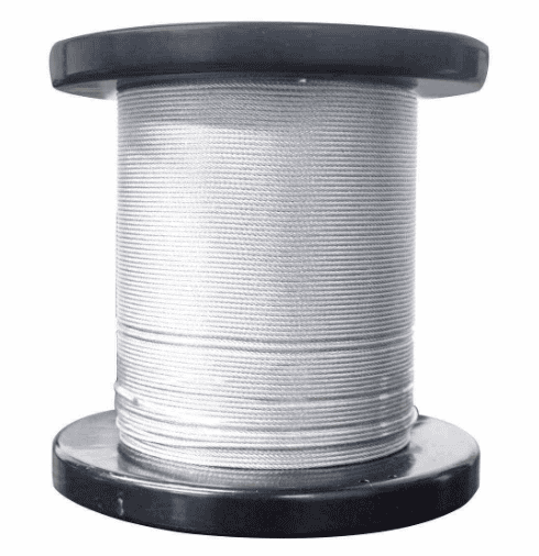 CABLE DE ACERO GALVANIZADO 7X7 3/16