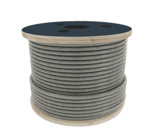 CABLE DE ACERO ALMA DE ACERO IWRC 19X7 1/2