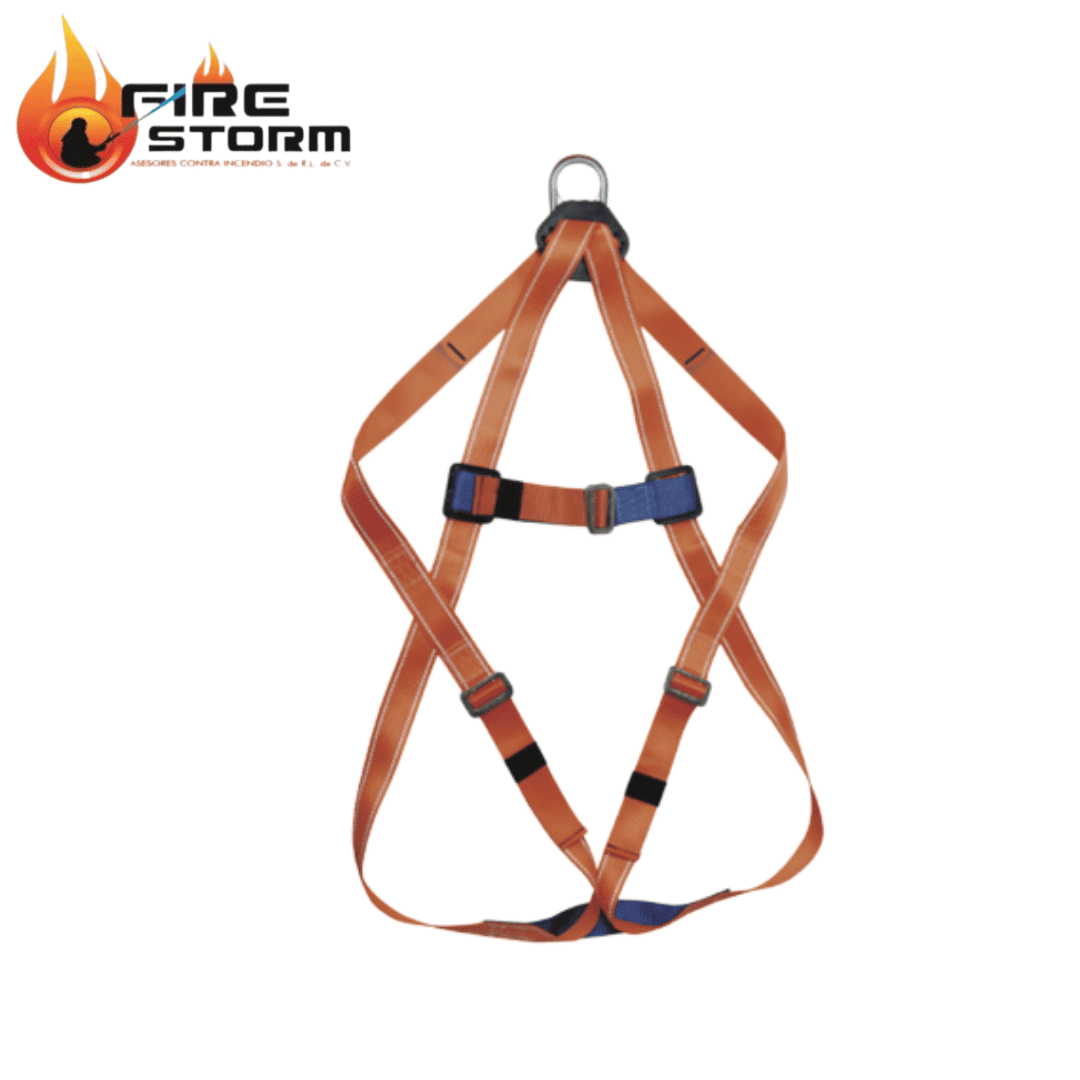 Arnes de 1 y 2 argollas cuerpo completo Fire Storm
