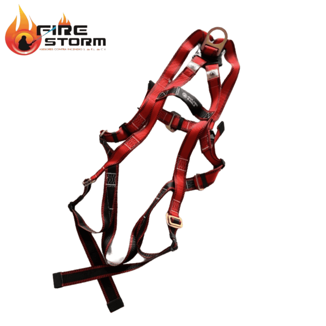 Arnes de 1 y 2 argollas cuerpo completo Fire Storm
