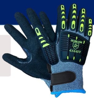 Guantes anticorte, antivibracion, antimpacto