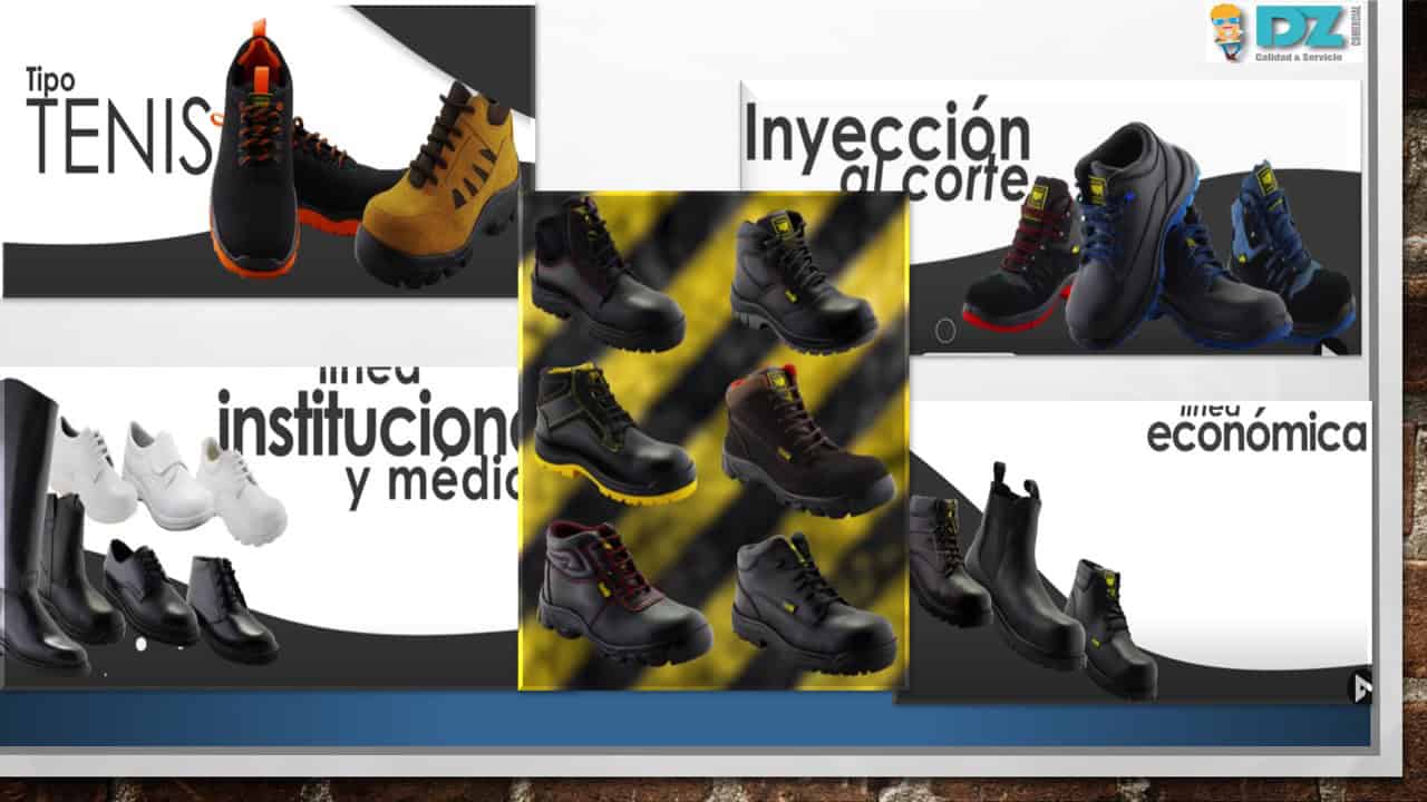 Calzado de seguridad industrial, institucional y táctico