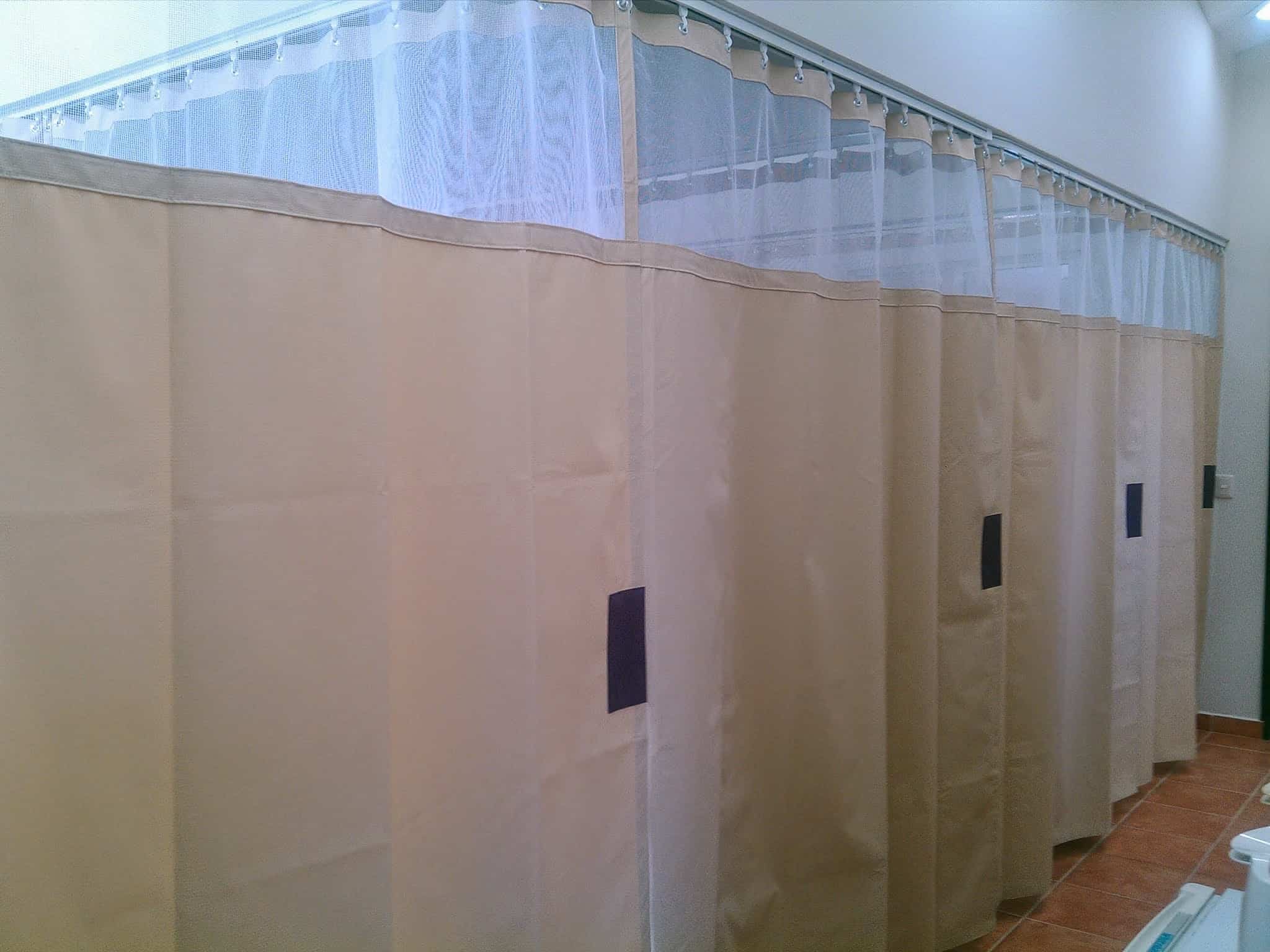 CORTINAS ANTIBACTERIALES PARA HOSPITAL O CLÍNICA