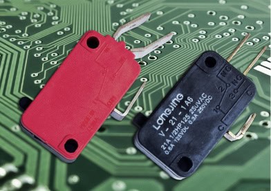 Microinterruptores (micro switches) 10A, 125/250V 60Hz