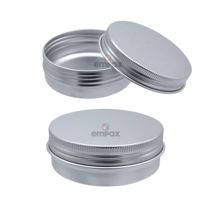 Envases de aluminio tipo tarro con tapa - 1