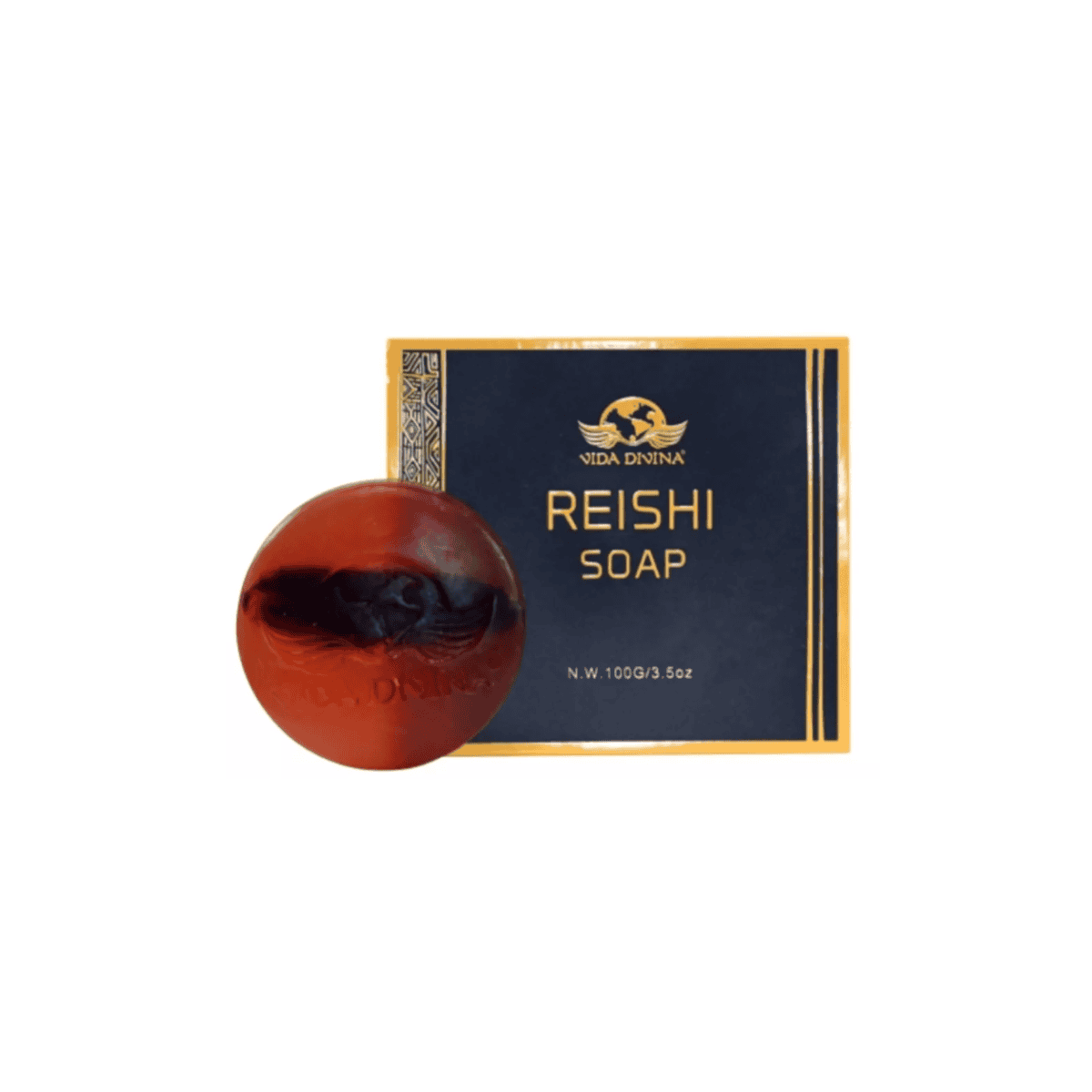 Jabón Reishi con Extracto de Ganoderma/Previene acné y envejecimiento