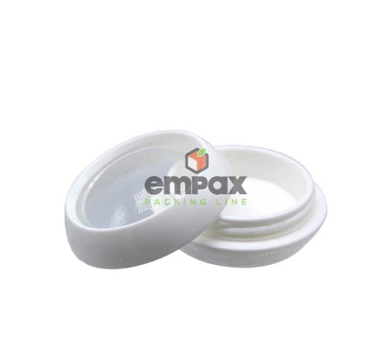 Envases cosméticos color blanco para muestras de crema - 1