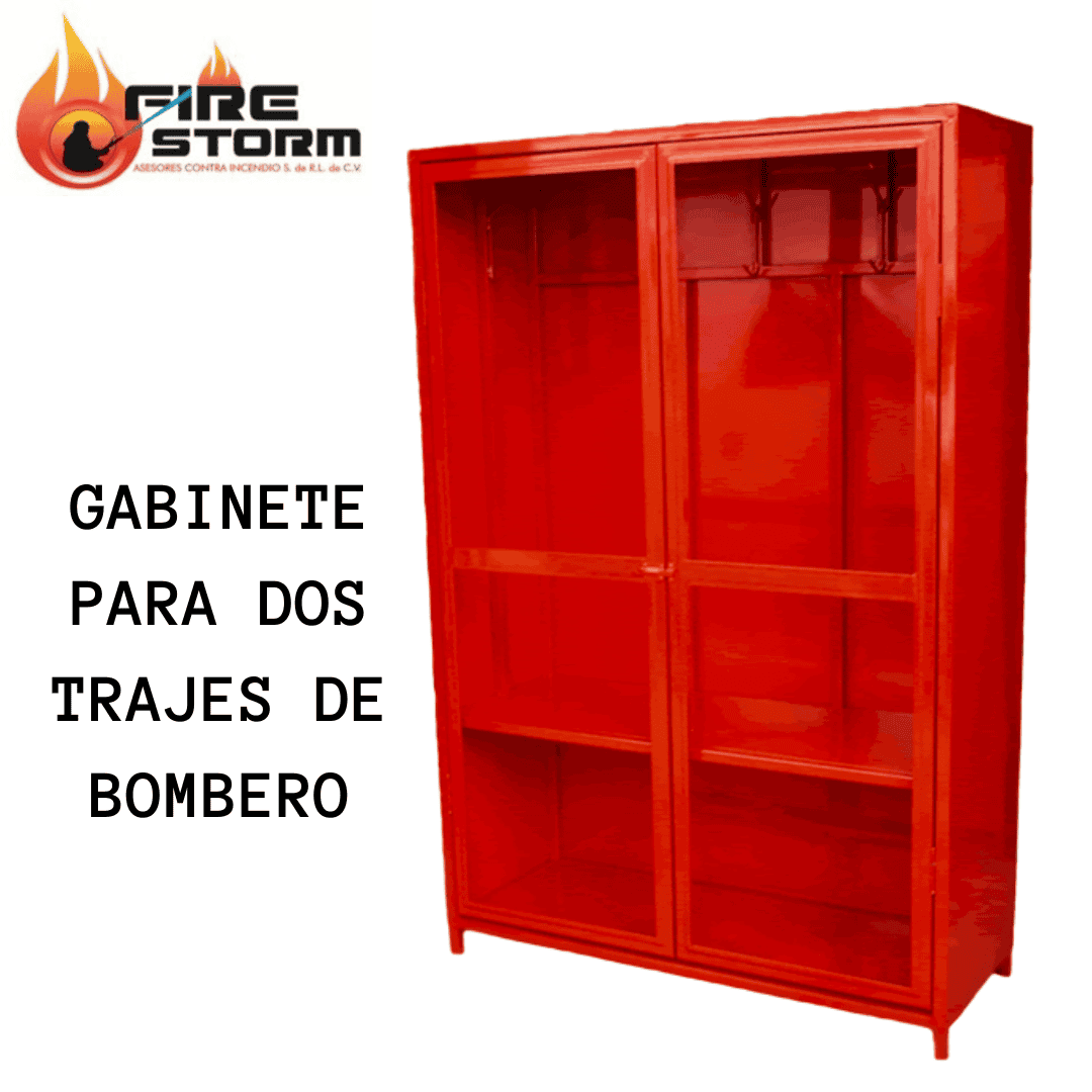 Gabinete para equipo de bombero para traje en Fire Storm