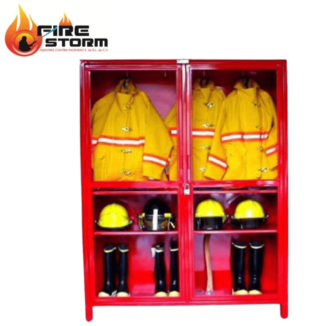 Gabinete para equipo de bombero para traje en Fire Storm