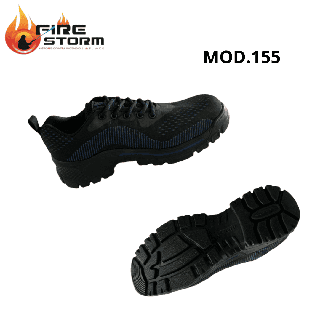 Zapatos de trabajo industrial con casquillo en Fire Storm