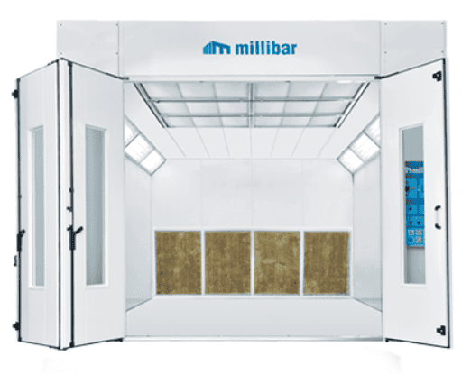 Cabinas de pintura Millibar con horno