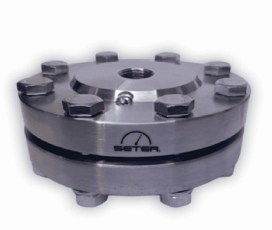 Sellos químicos SETER serie 300 con conexiones 1/4 NPT - 1
