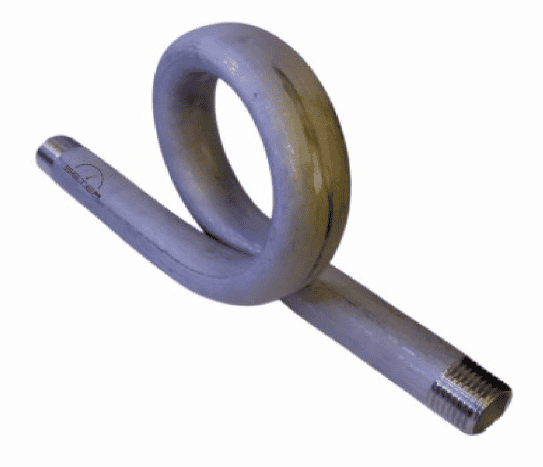 Sifones de SS316 con conexión 1/2 NPT