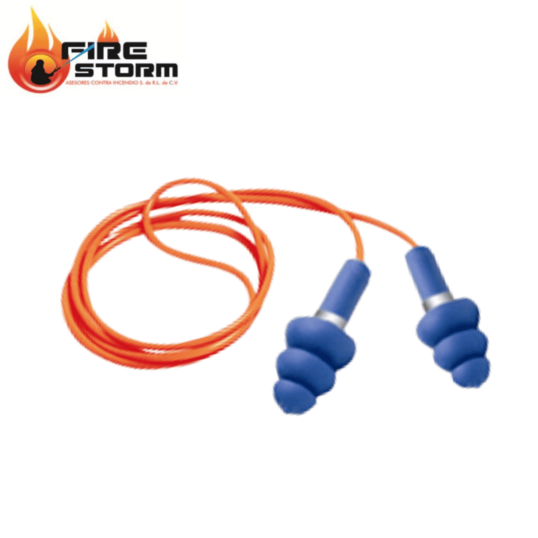 Tapones de seguridad desechables o reutilizables, orejeras adaptables al casco o de diadema en Fire Storm