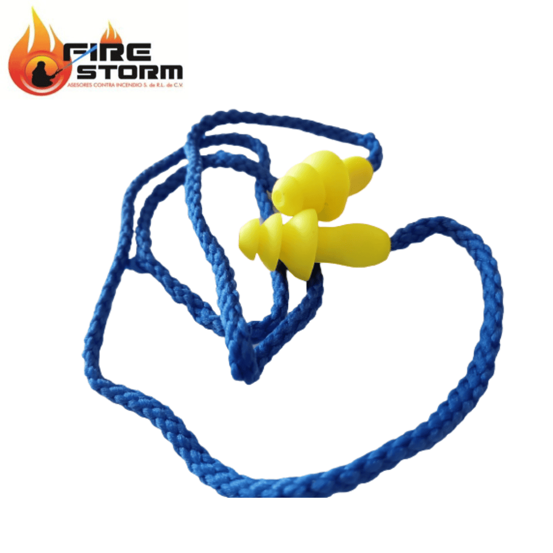 Tapones de seguridad desechables o reutilizables, orejeras de diadema o adaptables al casco en Fire Storm