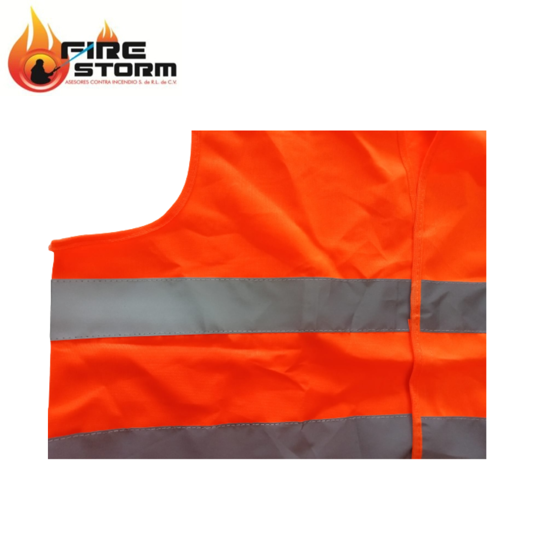 Chalecos alta visibilidad varios colores, disponibles en Fire Storm