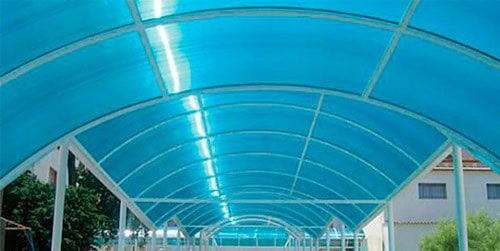 Láminas de policarbonato sólido para techos con protección UV - 2
