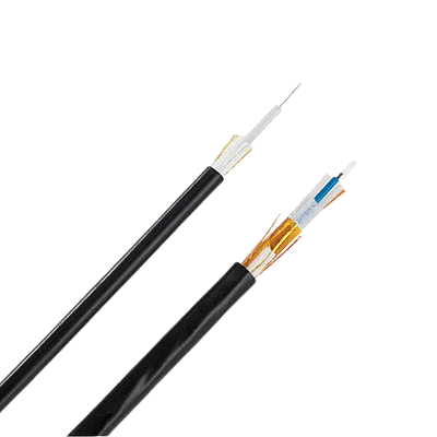 PANDUIT Cable de fibra óptica OS2, 9um, 24 fibras, Negro - FSNR924Y