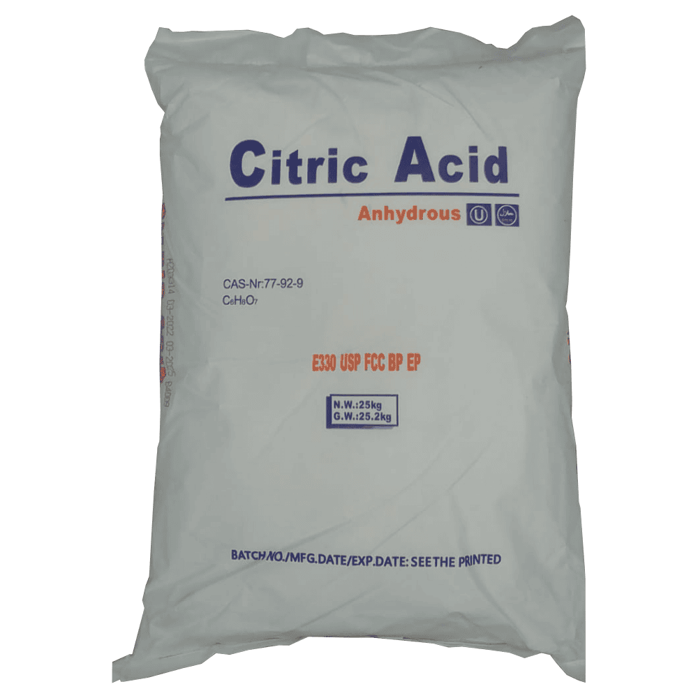 Acido citrico saco 25 kg