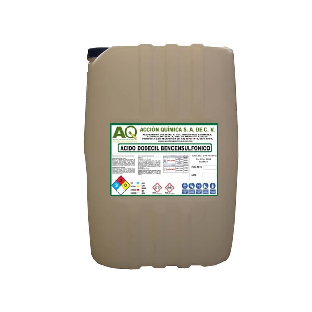Acido dodecil bencen sulfonico porron 60 kg