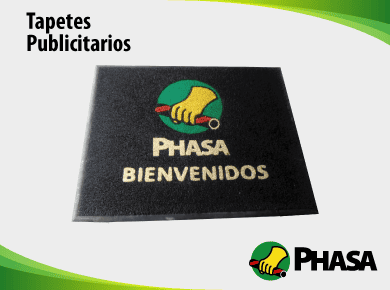 Tapetes publicitarios de PVC tipo rizo personalizados - 1