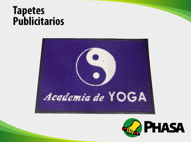 Tapetes publicitarios de PVC tipo rizo personalizados - 2