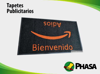Tapetes publicitarios de PVC tipo rizo personalizados - 3