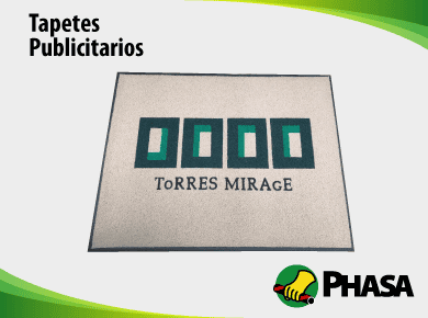 Tapetes publicitarios de PVC tipo rizo personalizados - 5