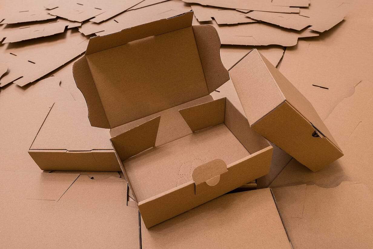 Cajas de cartón corrugado para la industria alimentaria