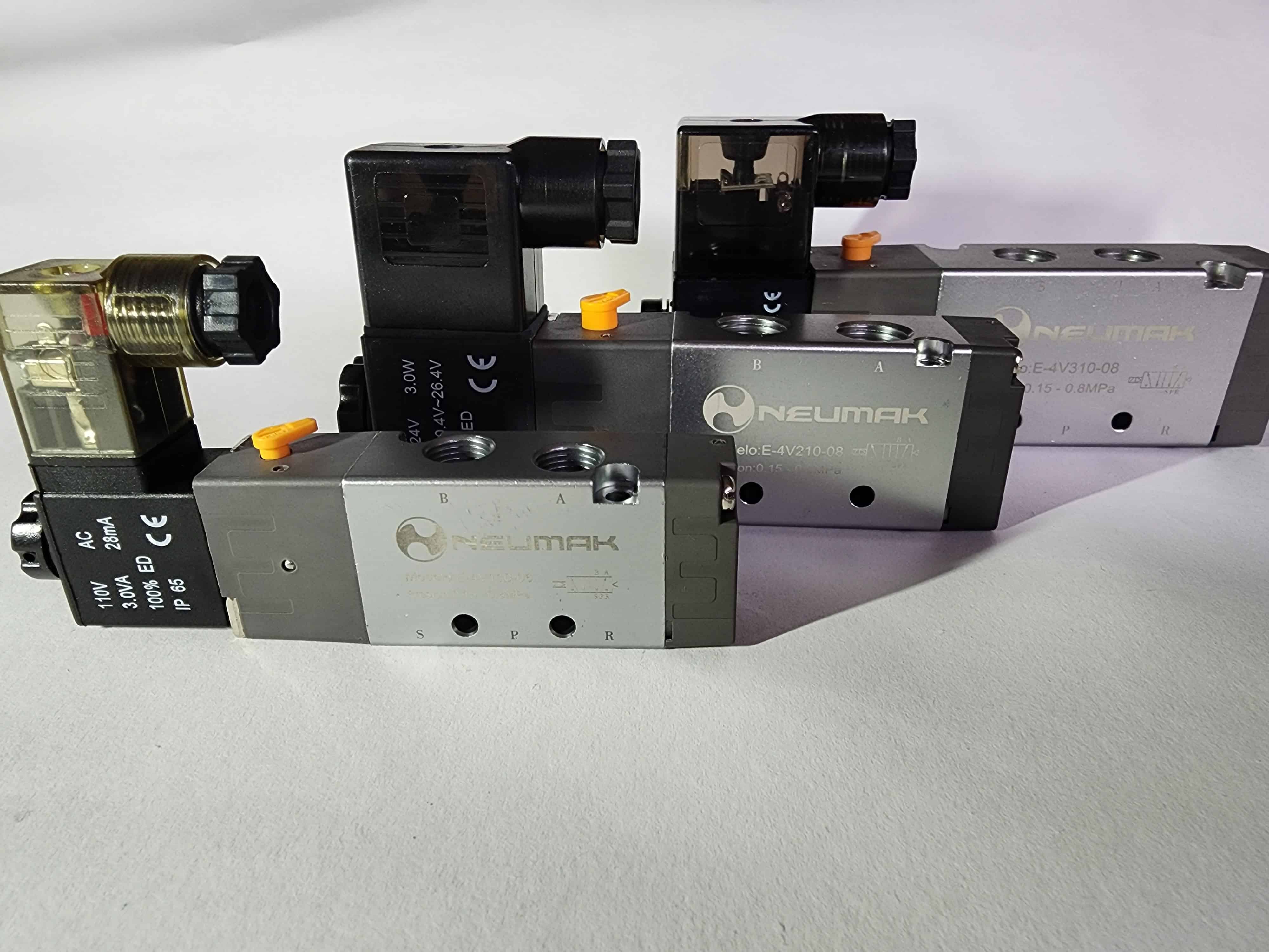 Electroválvulas para control neumático Neumak 2