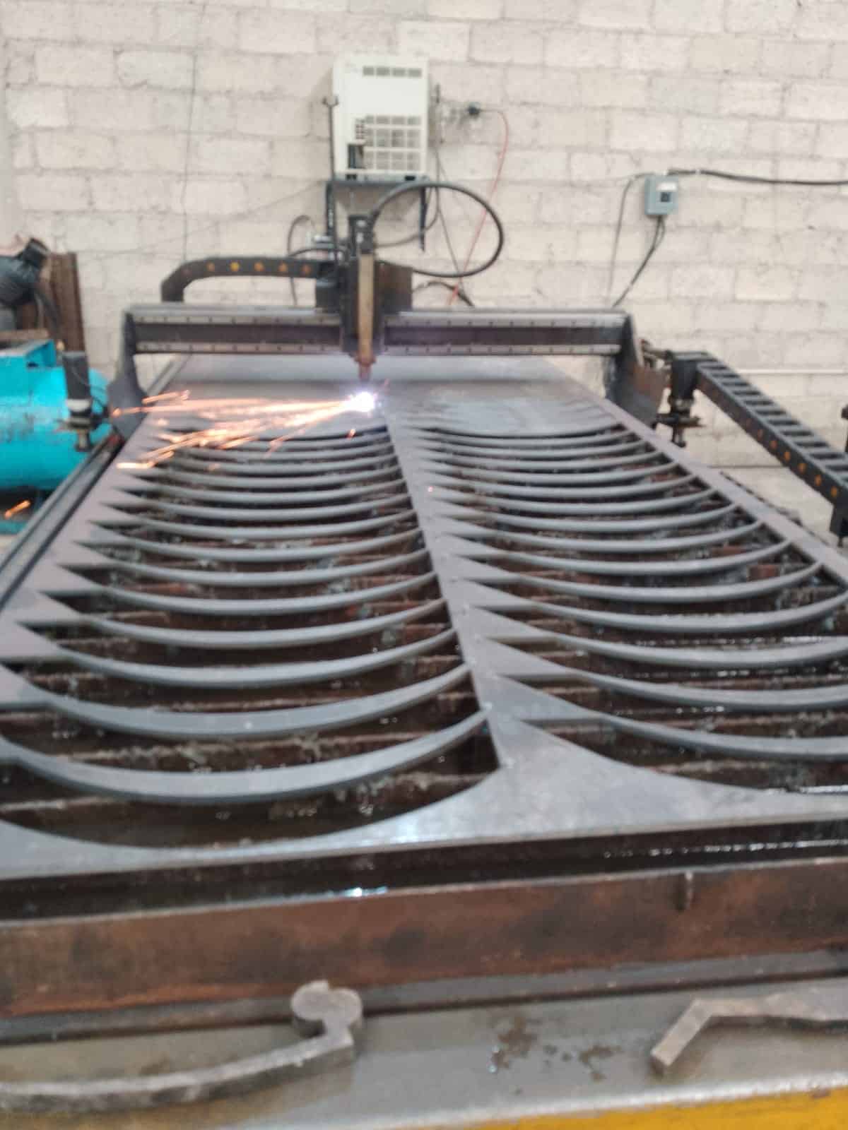 Corte con plasma en acero al carbono  1 