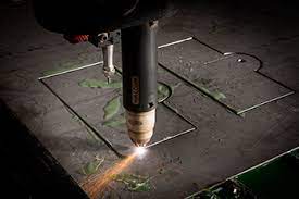 Corte con plasma en lamina galvanizada 2