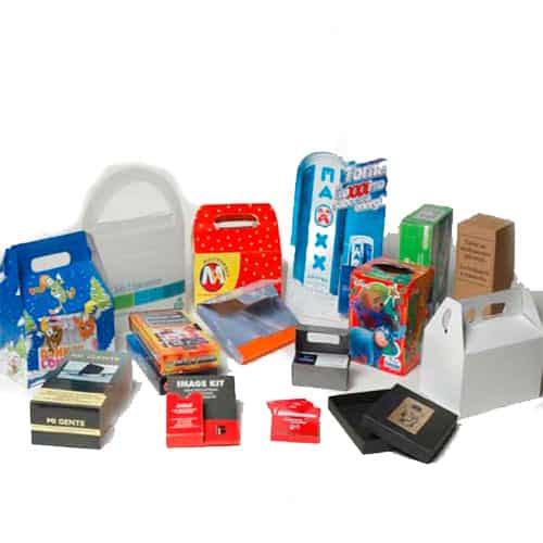 Distribución de empaques finales cajas plegadizas