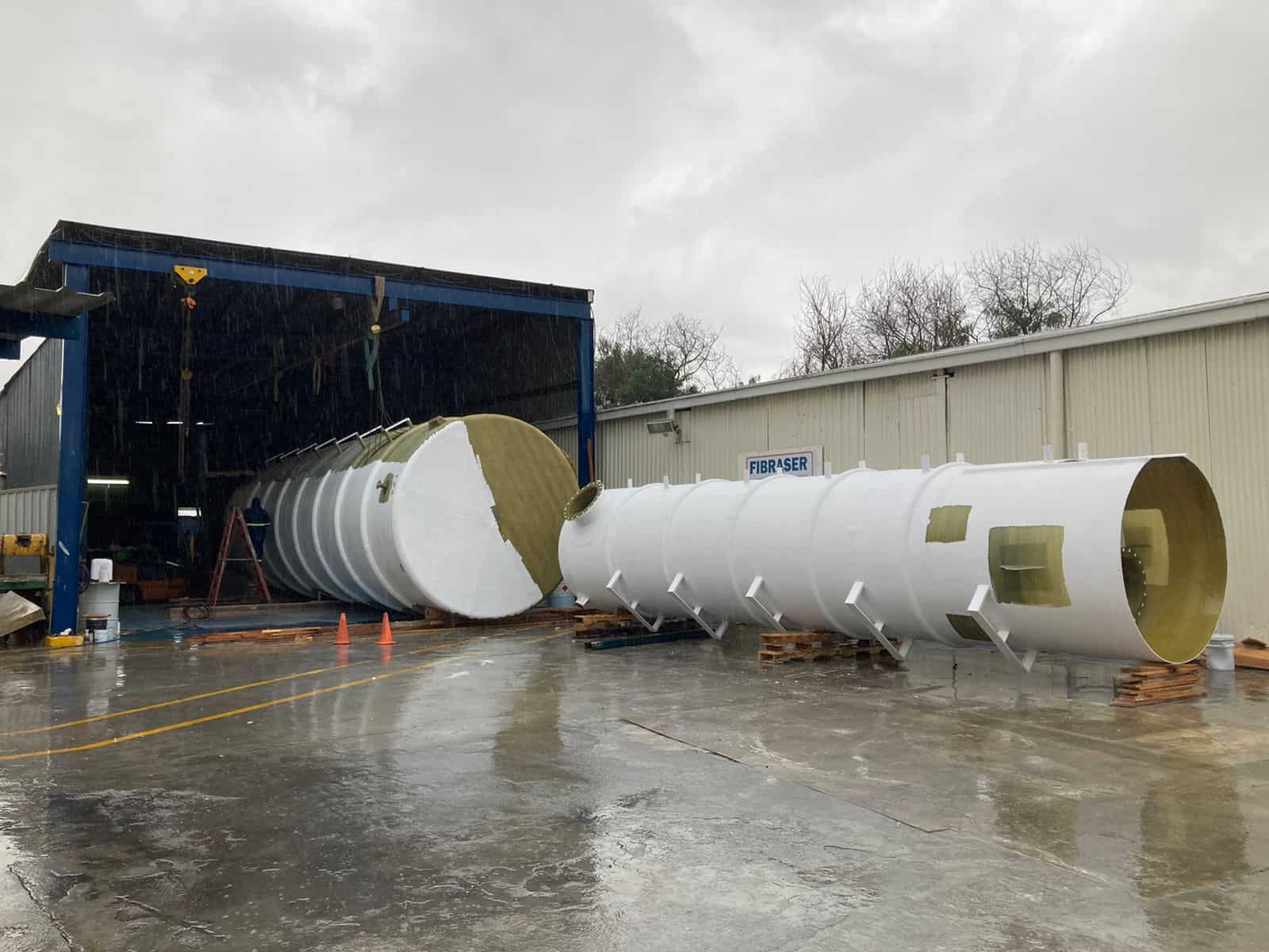 Tanques de fibra de vidrio para vacío y presión 3