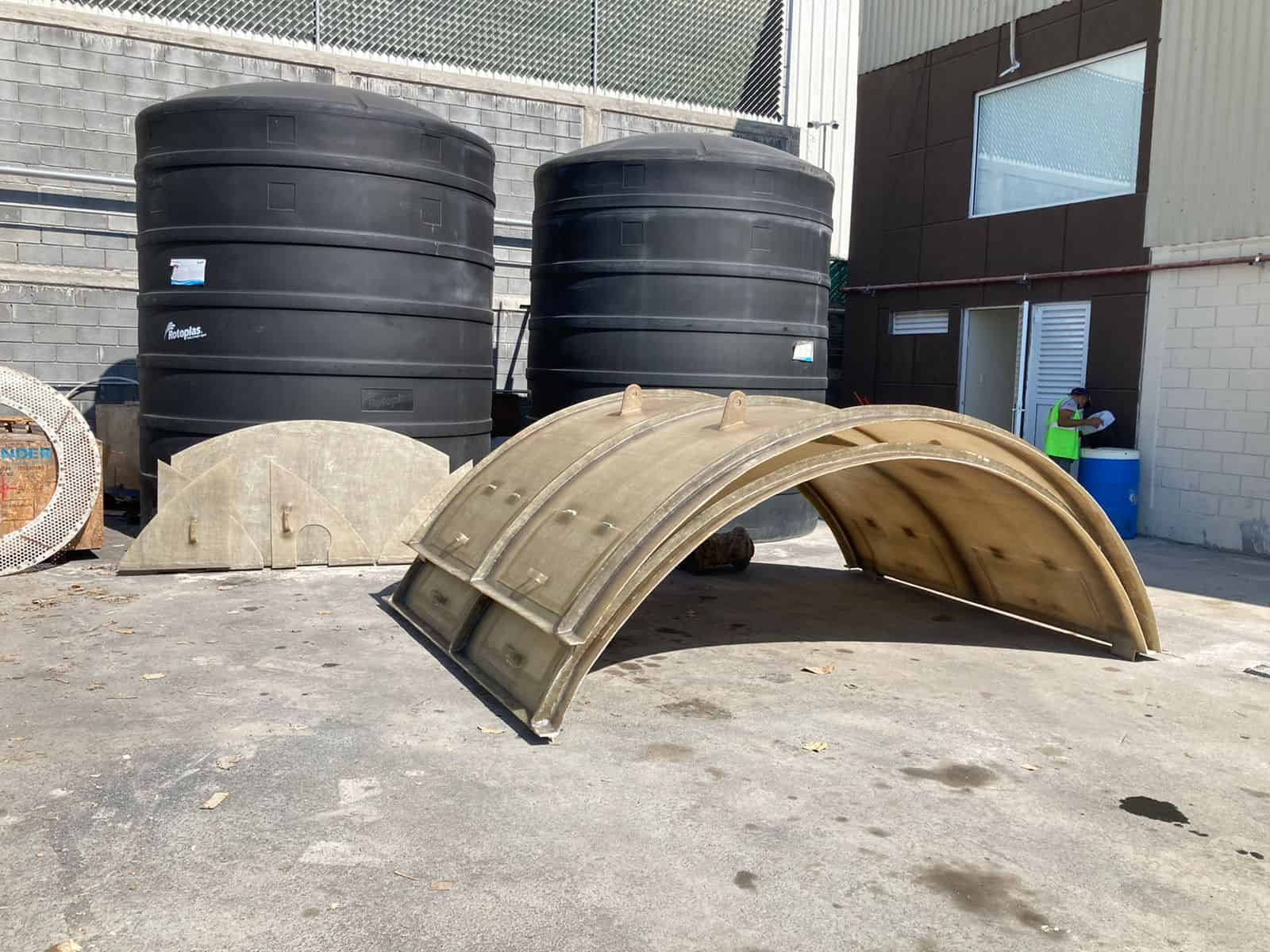 Tanques de fibra de vidrio en medidas personalizadas 3