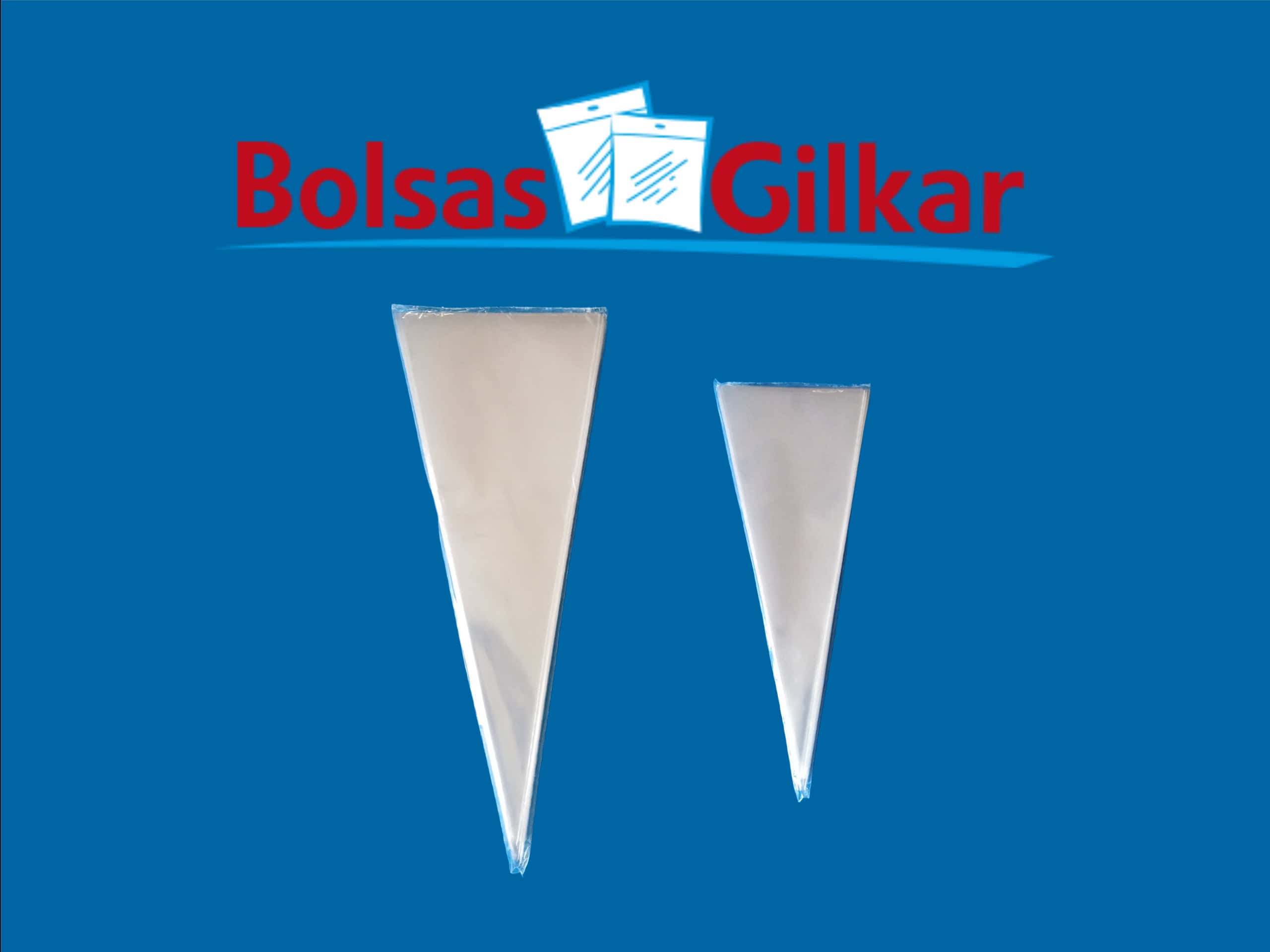 Bolsas cónicas de celofán