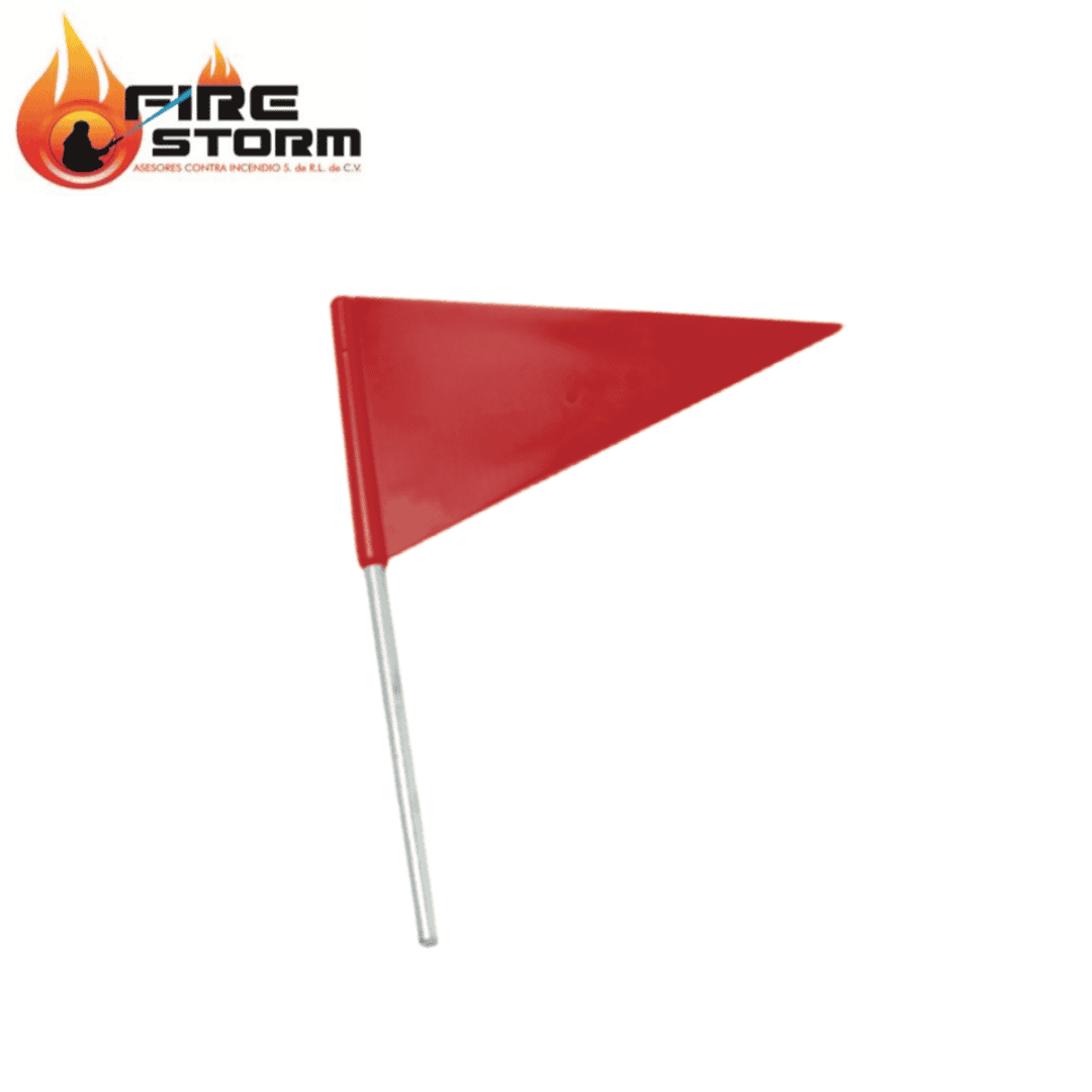 Banderin para defensa de tractocamion en Fire Storm