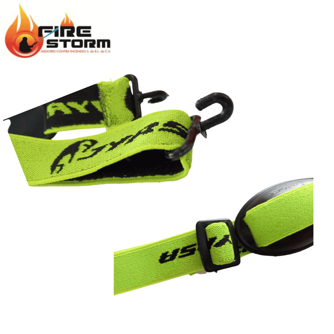 Barbiquejos con menton de 2 y 4 puntos en Fire Storm