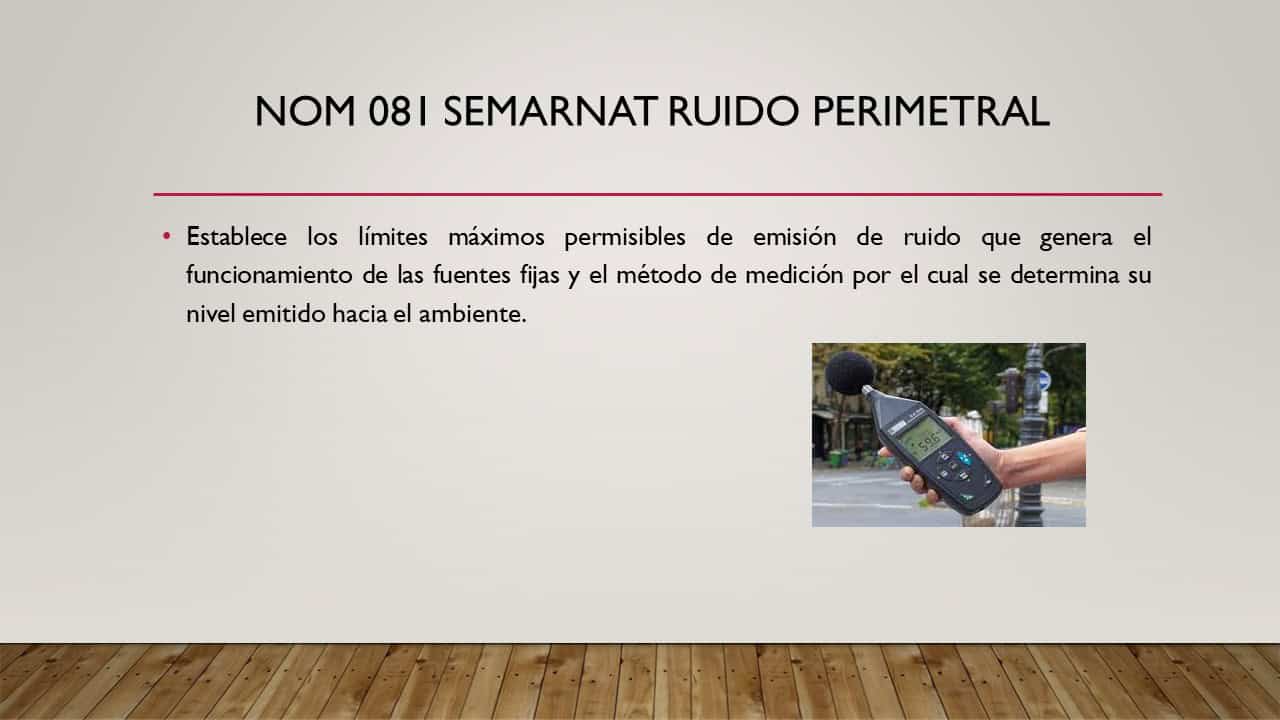 Analisis de ruido NOM-081 SEMARNAT
