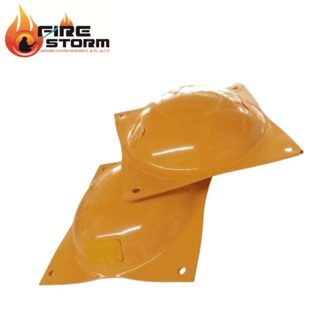 Boyas metalicas con reflejante en Fire Storm