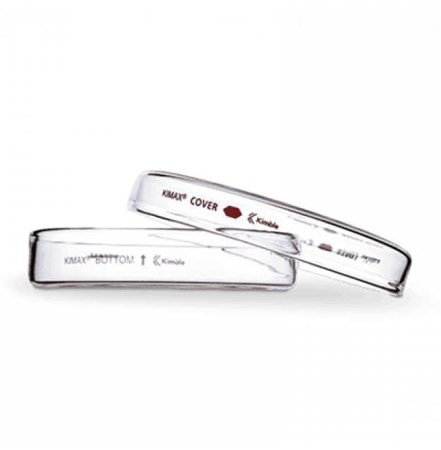 CAJA PETRI COMPLETA EN VIDRIO 100x10